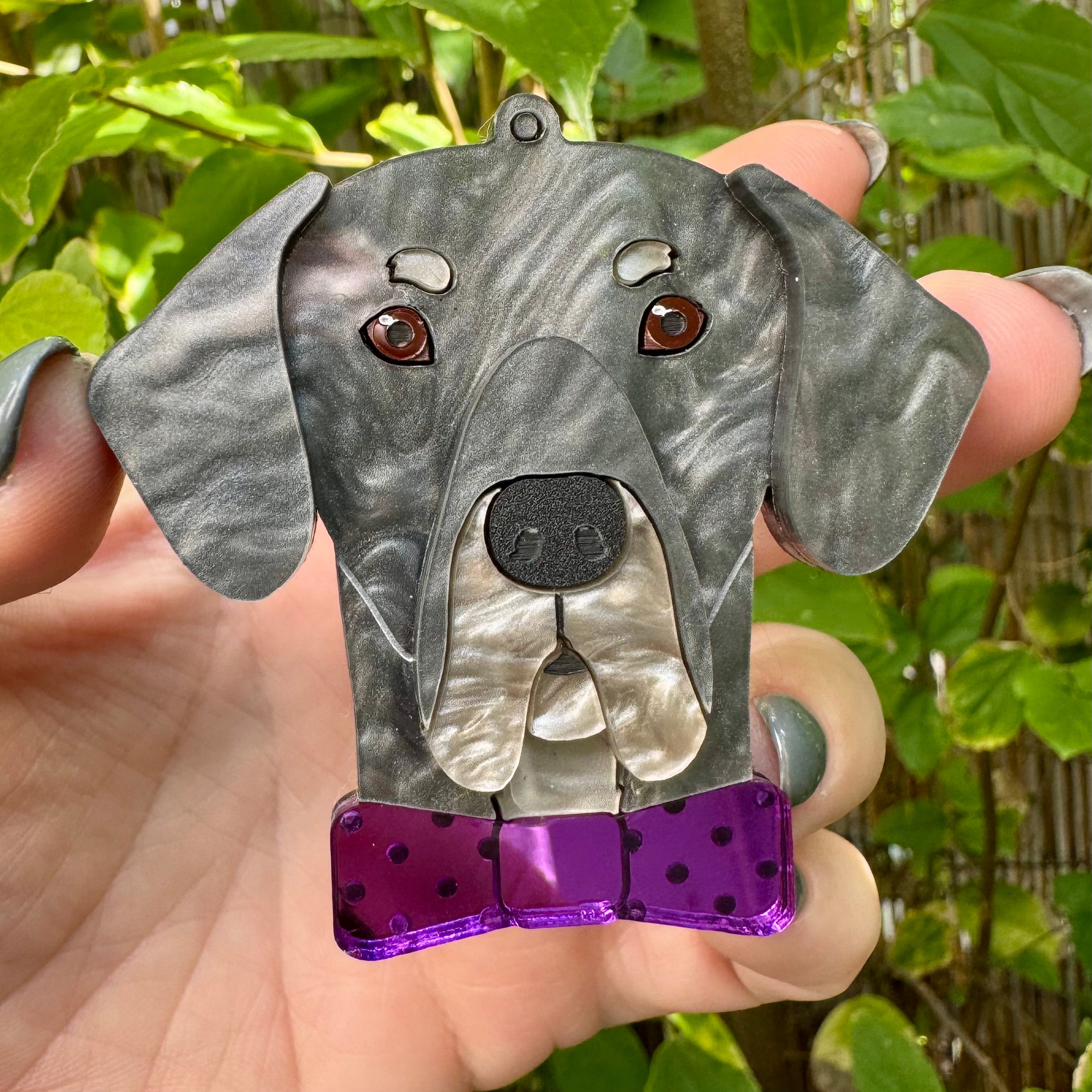 George The Great Dane Keyring