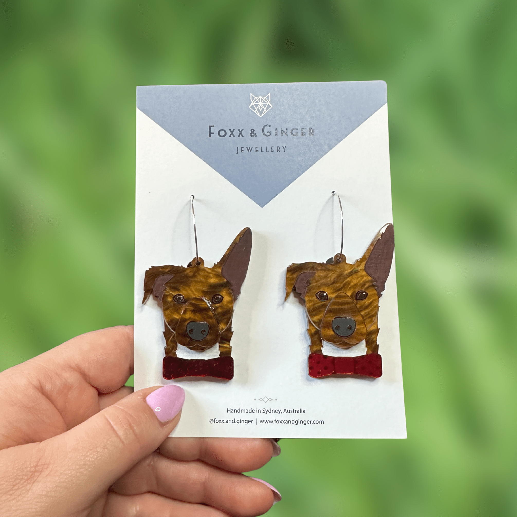 Austin the Kelpie Earrings - Foxx & Ginger