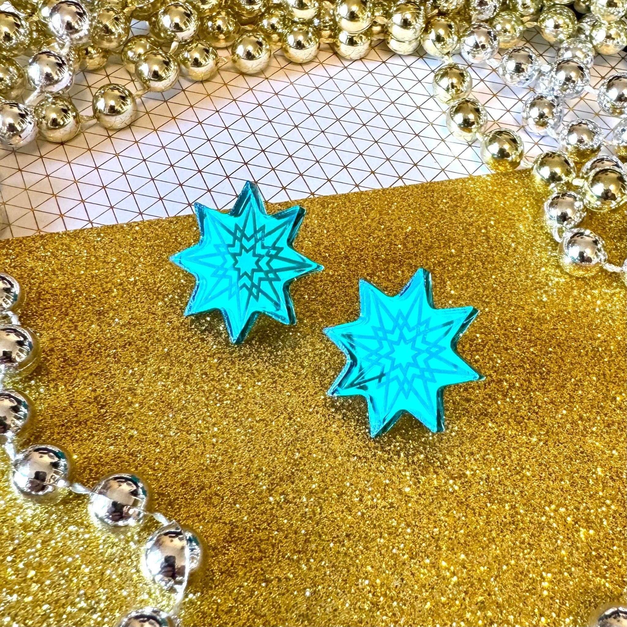 Christmas Star Stud - Foxx & Ginger