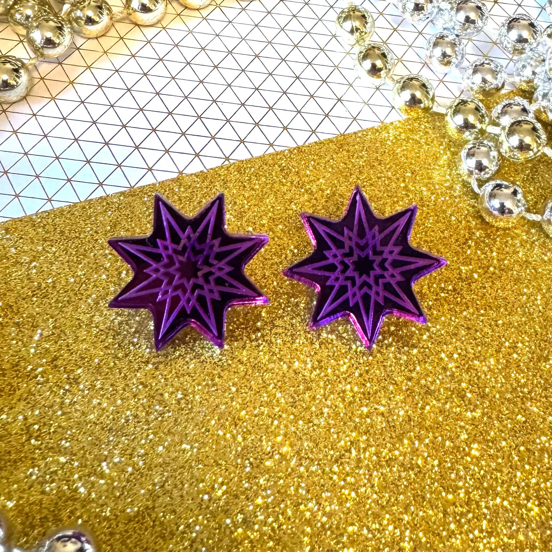 Christmas Star Stud - Foxx & Ginger