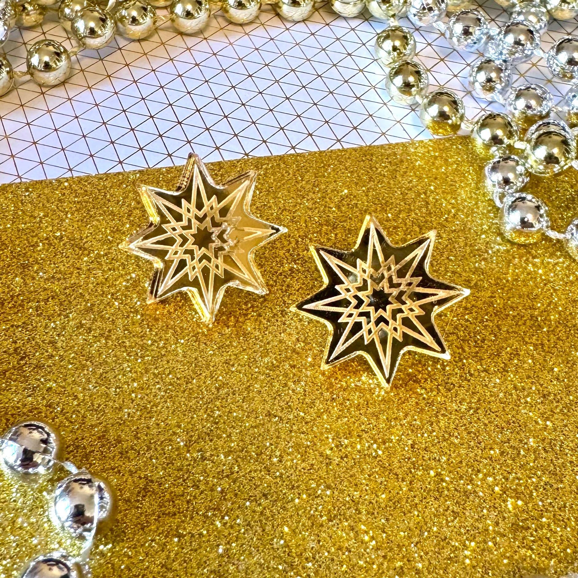 Christmas Star Stud - Foxx & Ginger