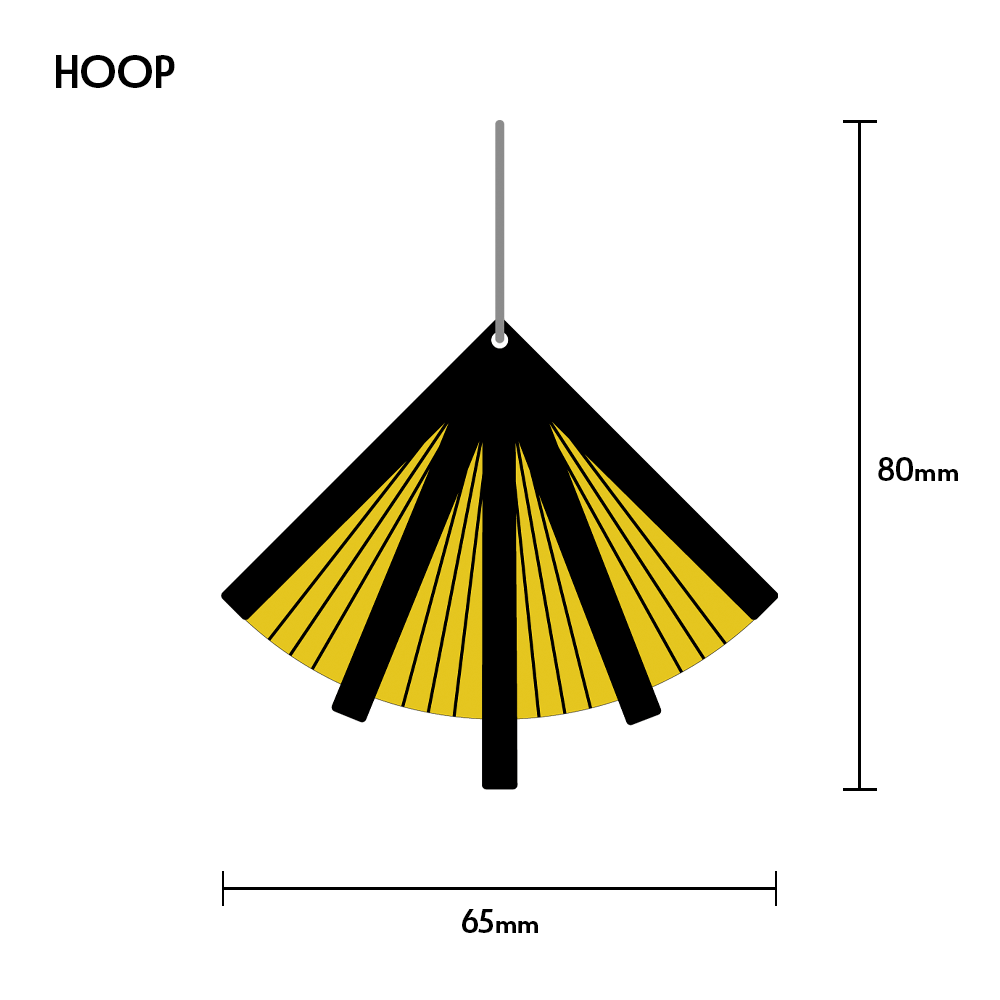 Alyce Statement Hoop - Foxx & Ginger