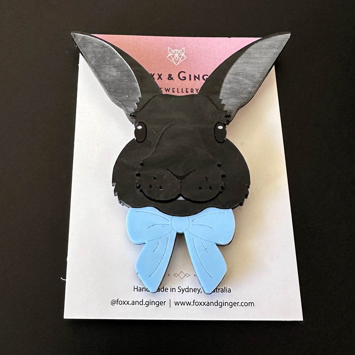 Rabbit Keyring | Pet themed acrylic accessories - Handmade in Australia ...