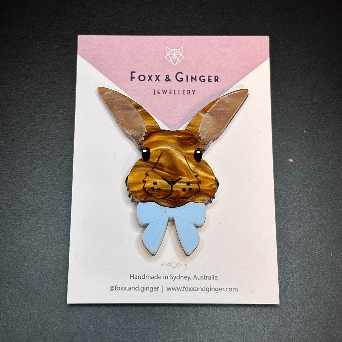 Rabbit Keyring | Pet themed acrylic accessories - Handmade in Australia ...