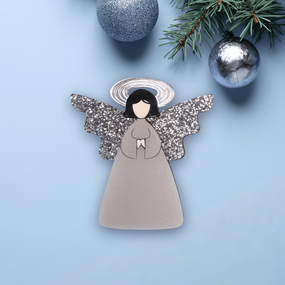 Christmas Angel Brooch - Foxx & Ginger