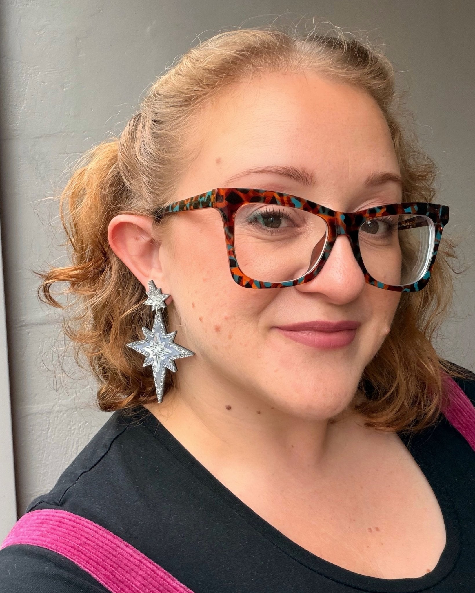 Christmas Star Statement Earrings - Foxx & Ginger