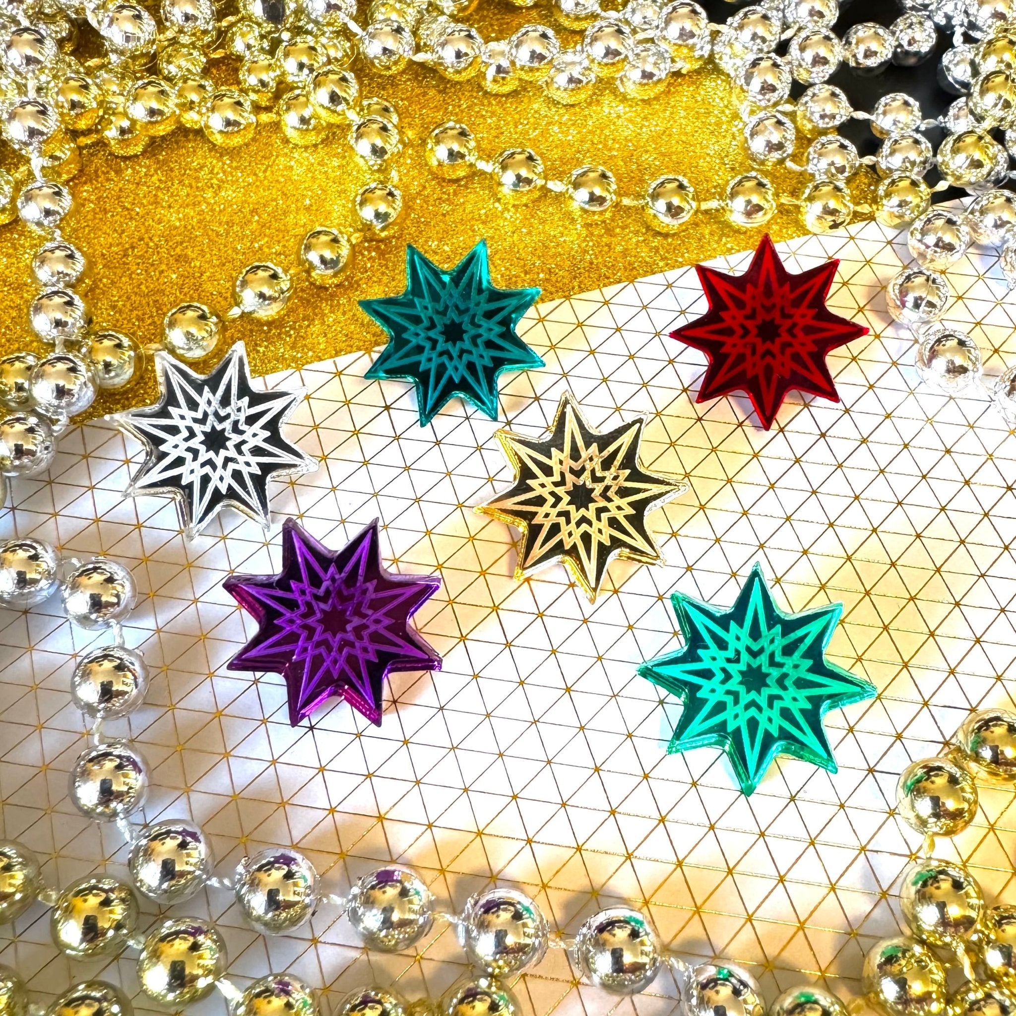 Christmas Star Stud - Foxx & Ginger