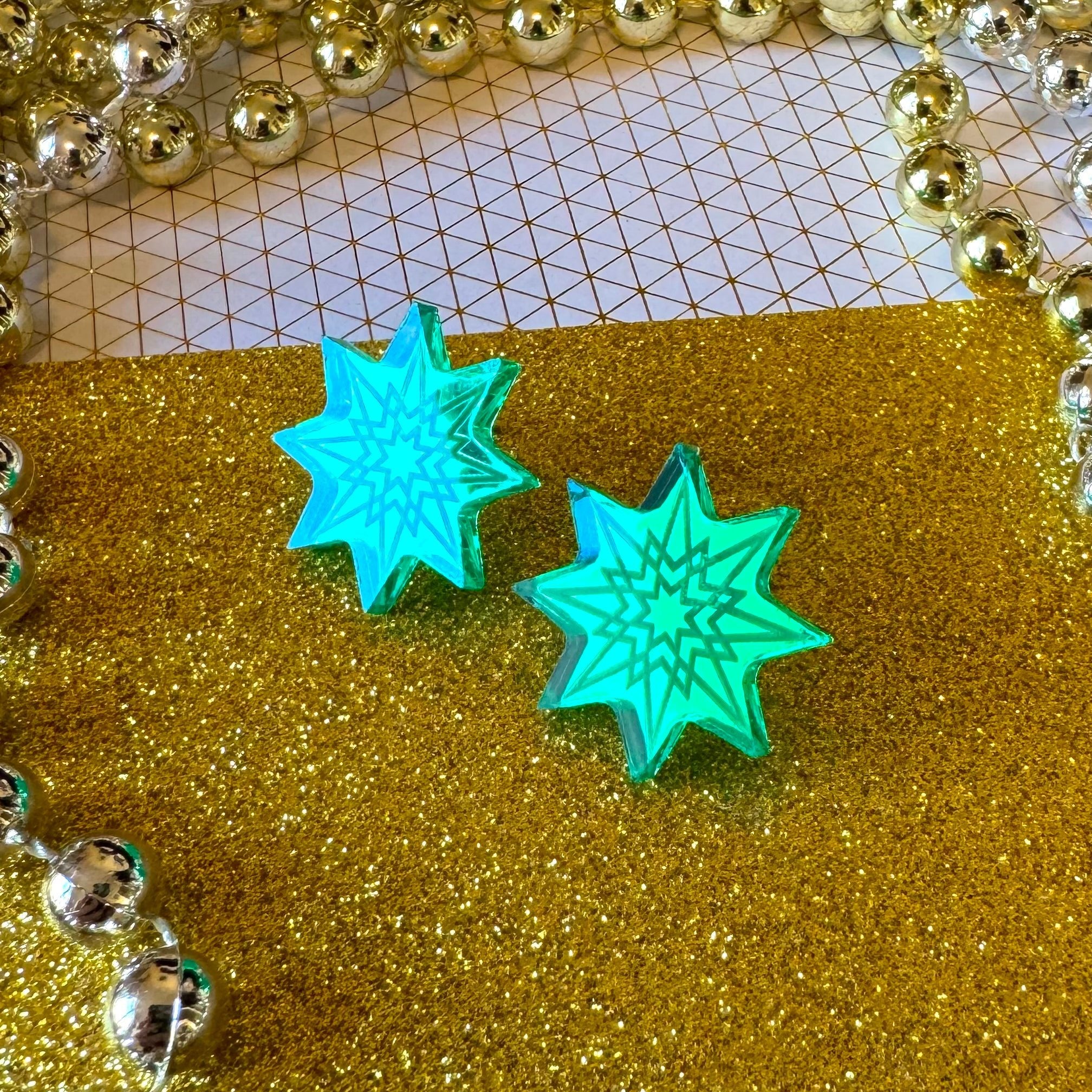 Christmas Star Stud - Foxx & Ginger