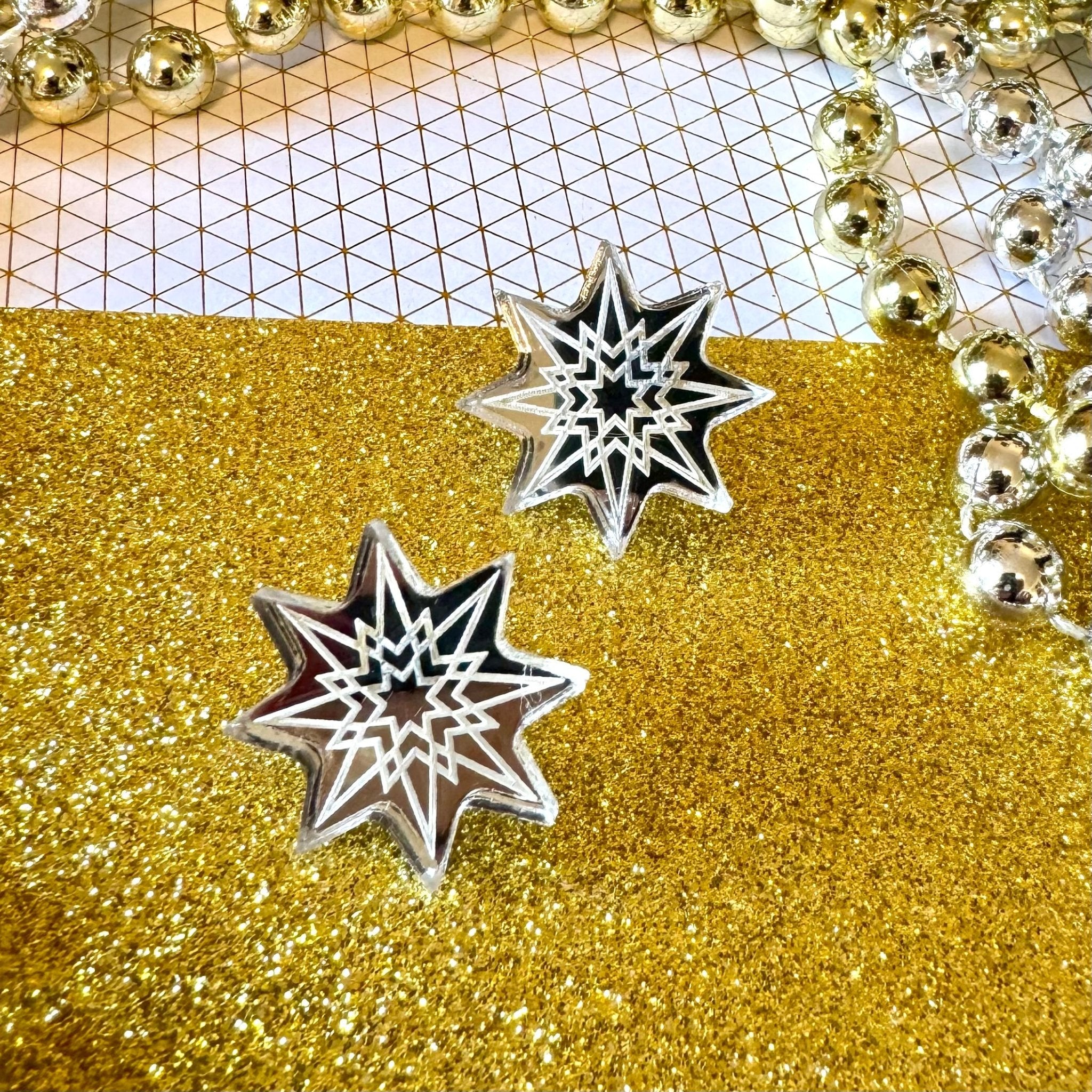 Christmas Star Stud - Foxx & Ginger
