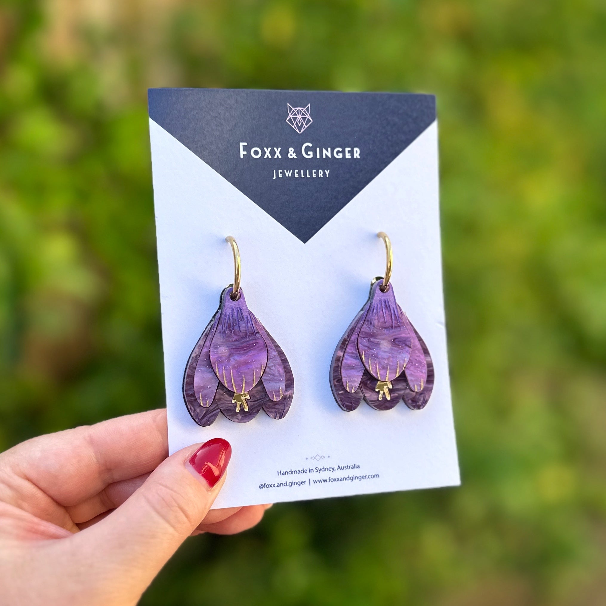 Crocus Statement Earring - Foxx & Ginger