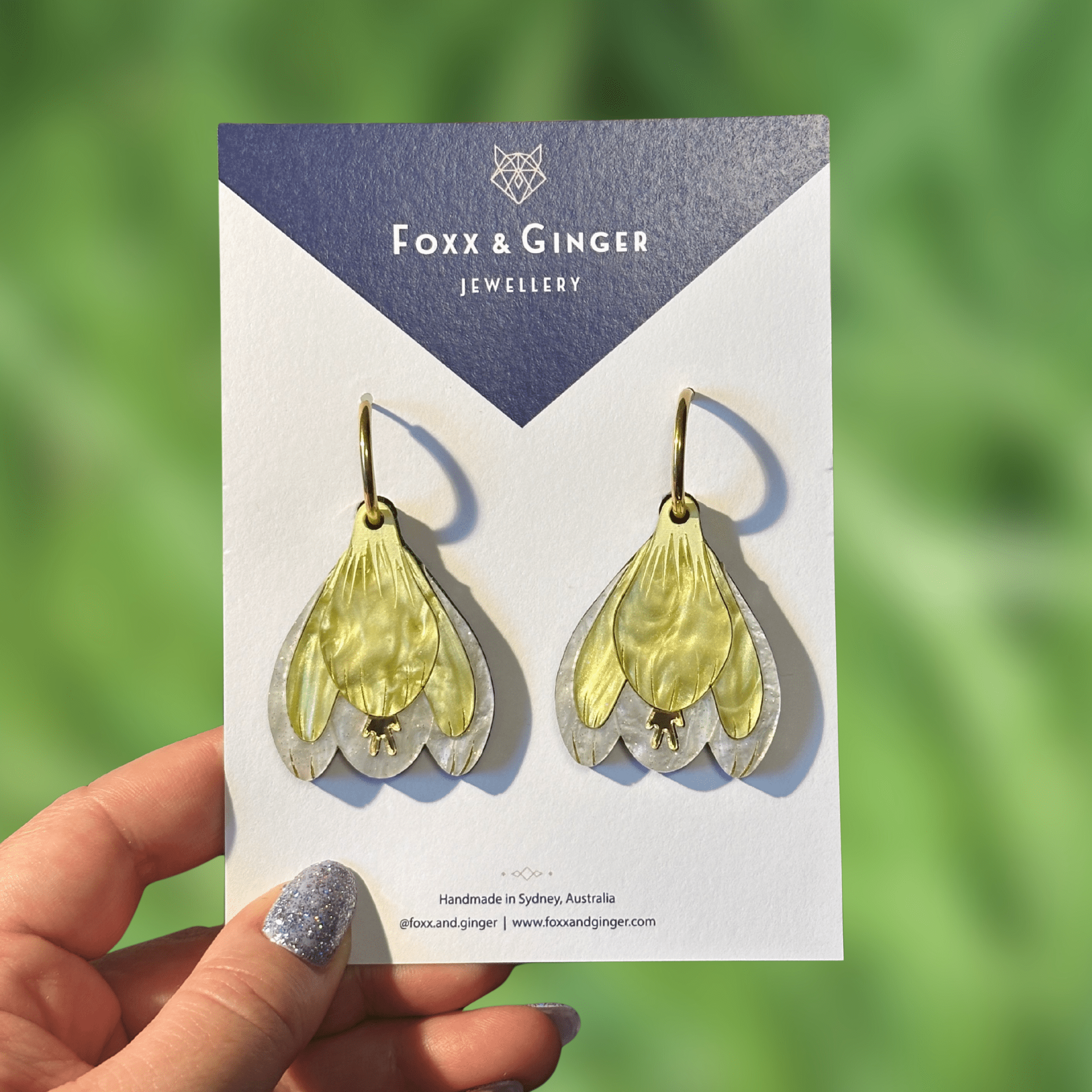Crocus Statement Earring - Foxx & Ginger