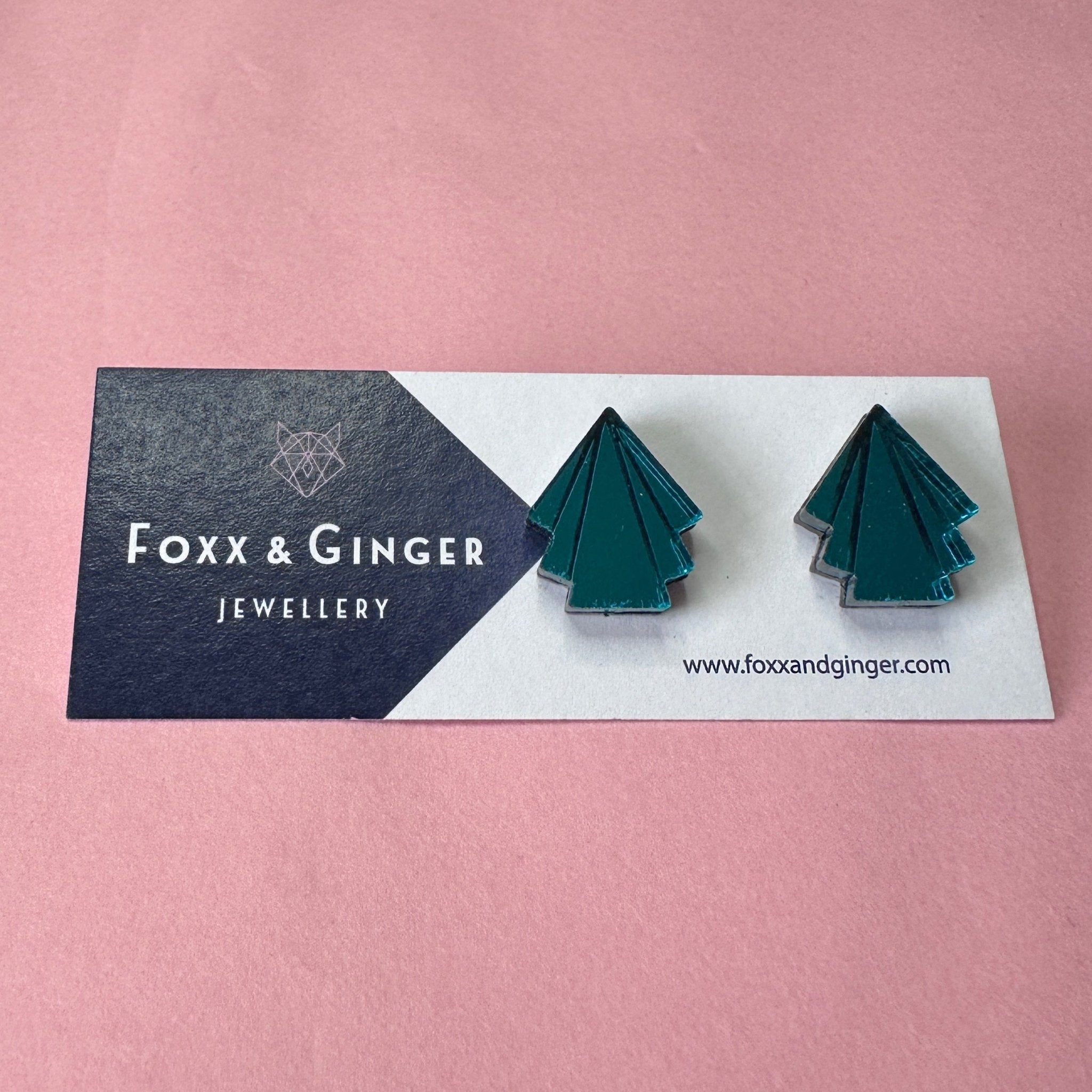 Deco Delights Mini Stud Pair - Foxx & Ginger