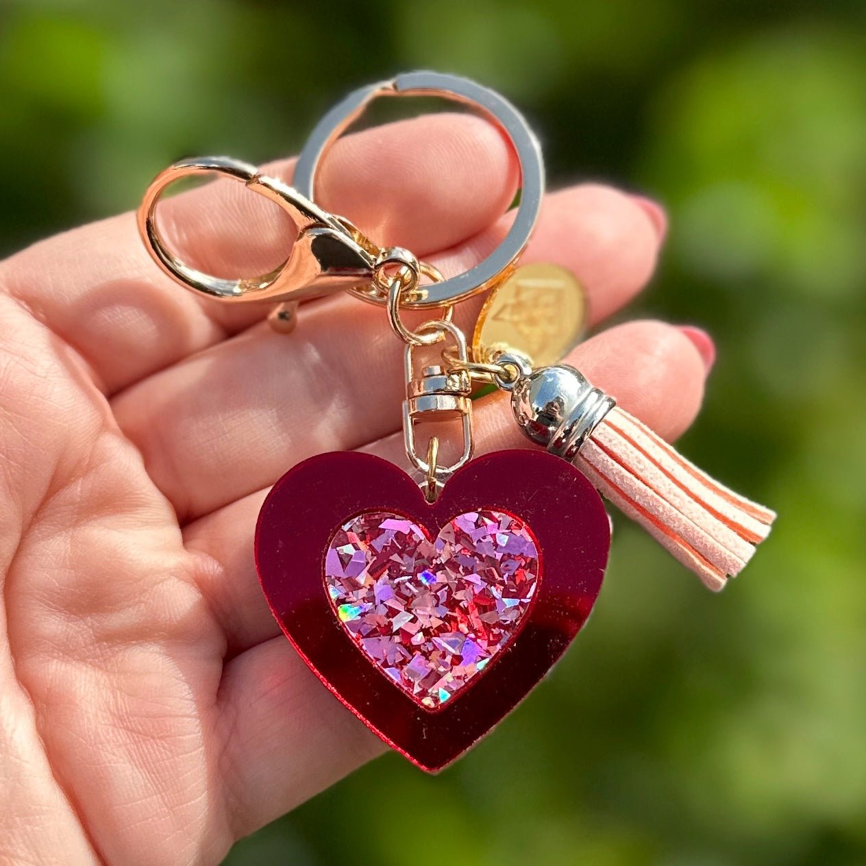 Heart Keyring - Main Image