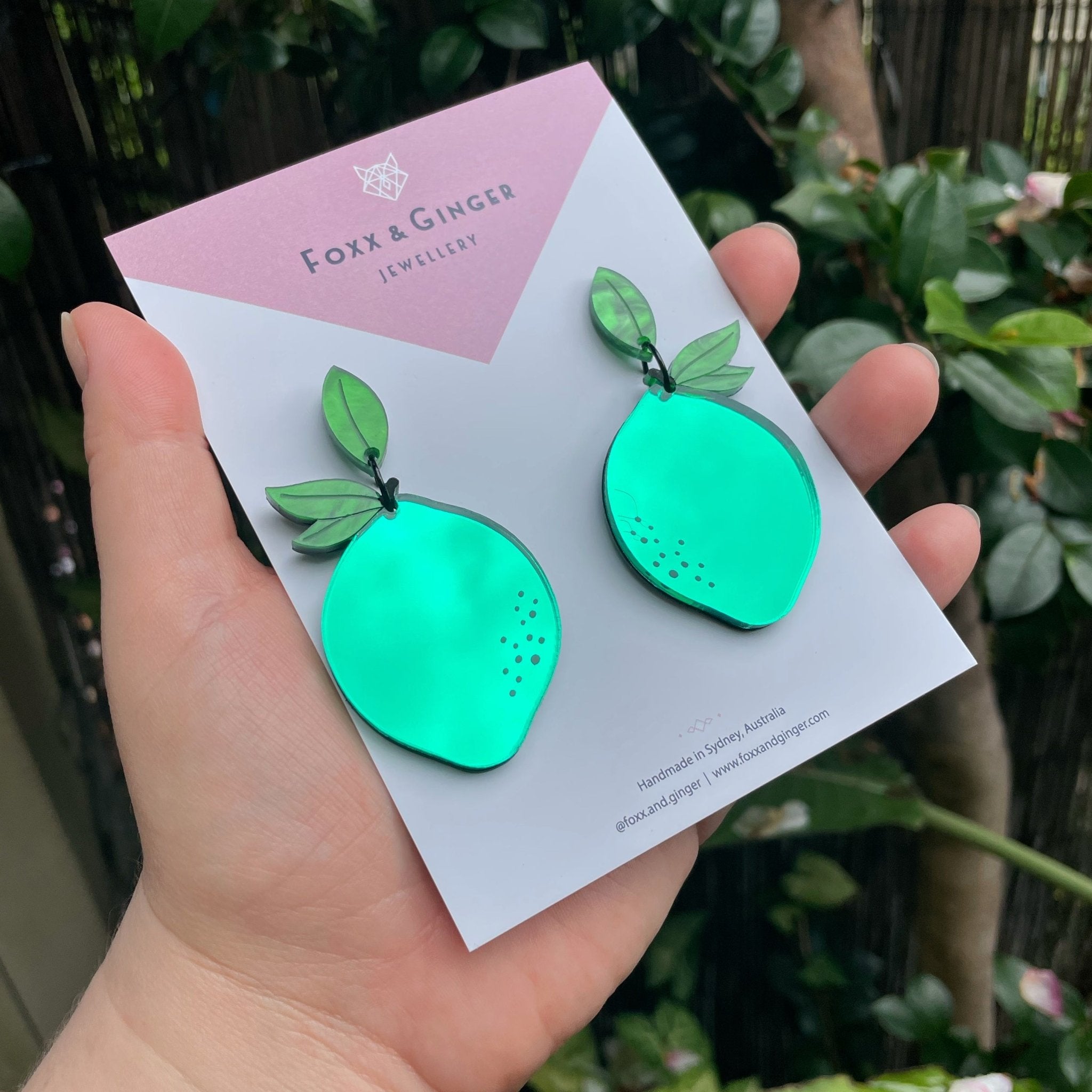 Lime Feelin’ Good Earrings - Foxx & Ginger