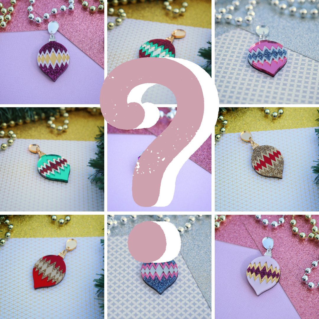 Mystery Christmas Bauble Earrings - Foxx & Ginger