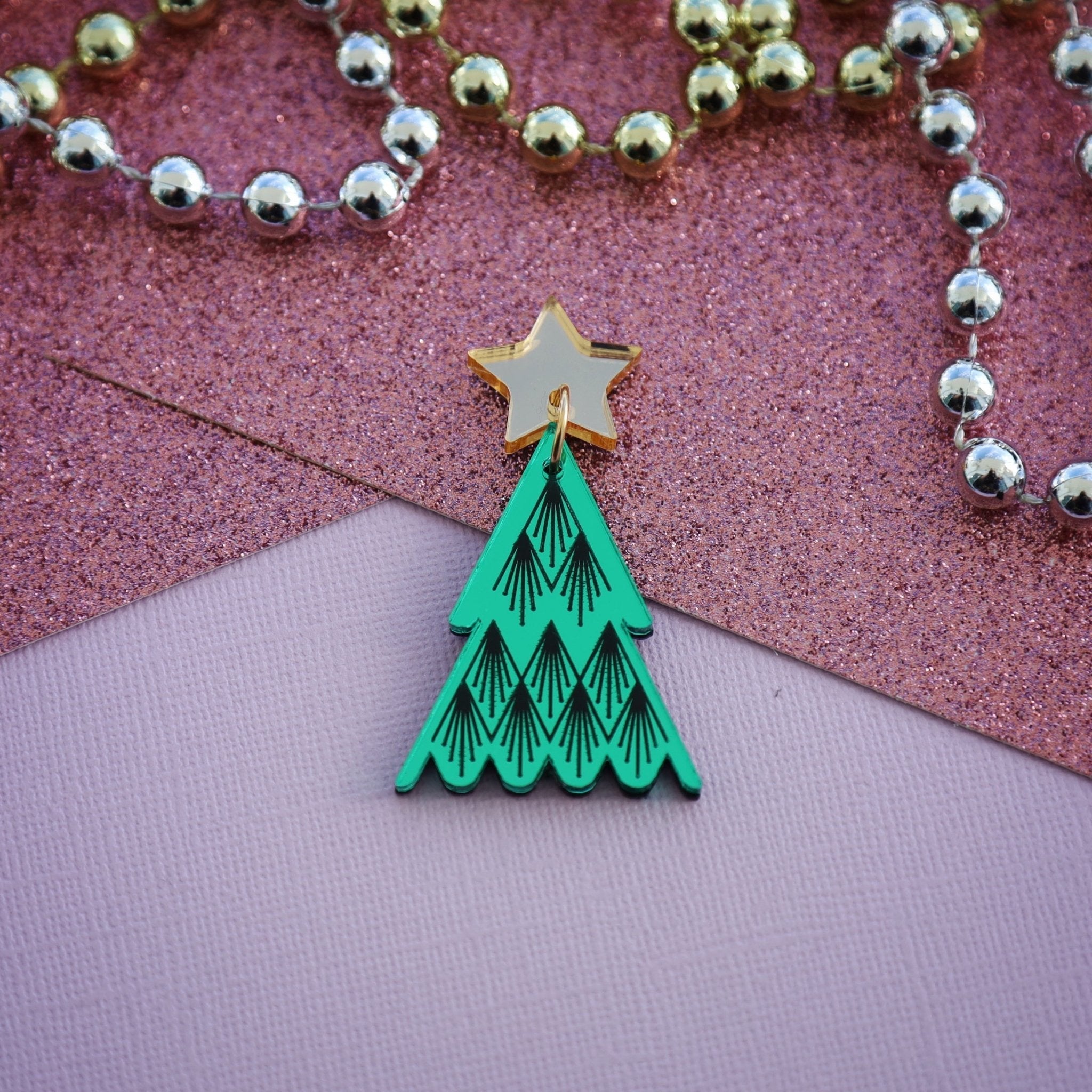 O' Christmas Tree Earrings - Foxx & Ginger