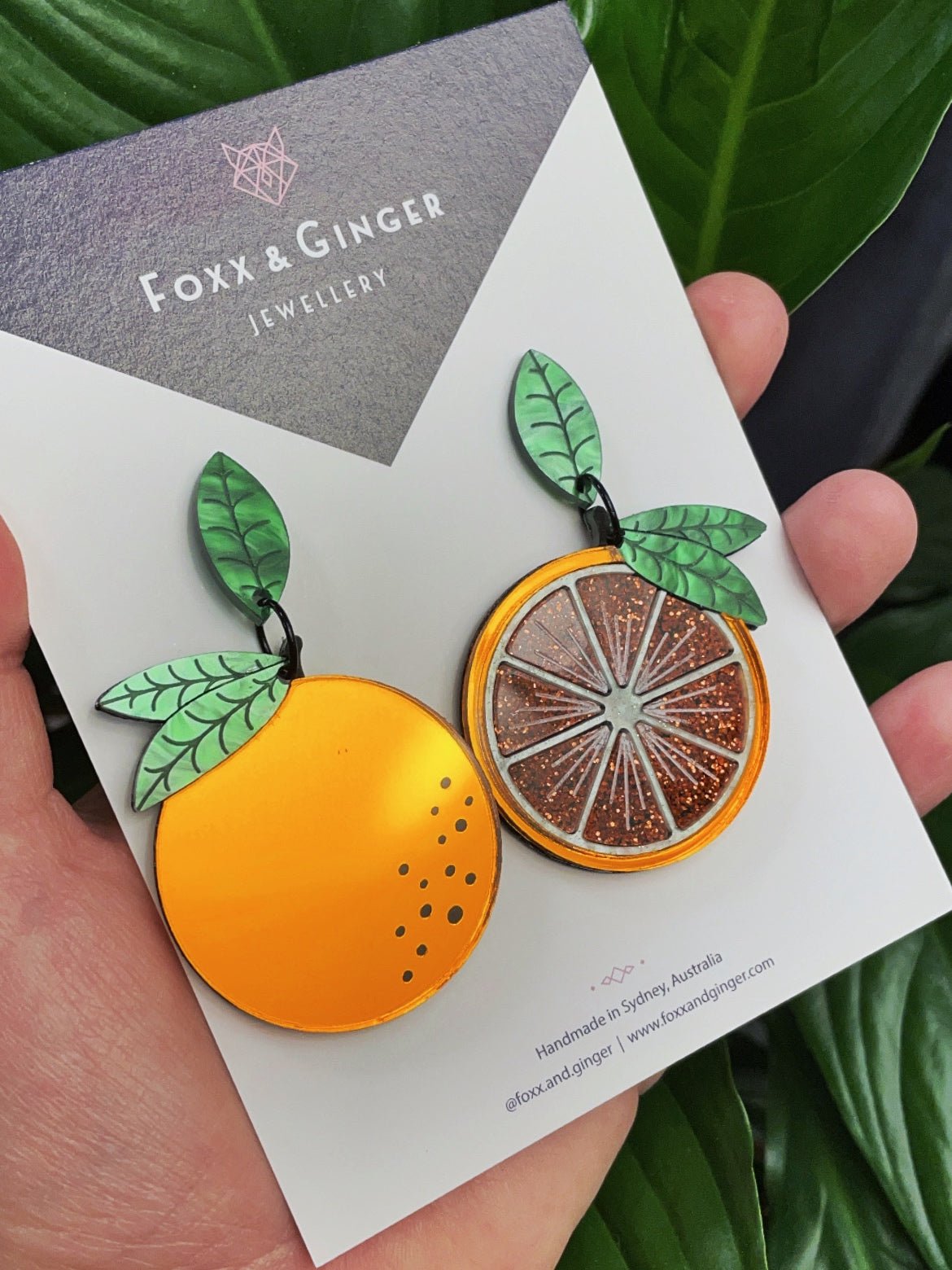 Orange You Nice Earrings - Foxx & Ginger