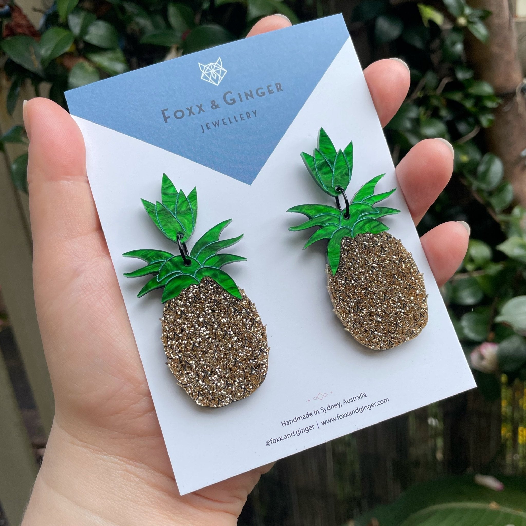 Pineappley Ever After Earrings - Foxx & Ginger