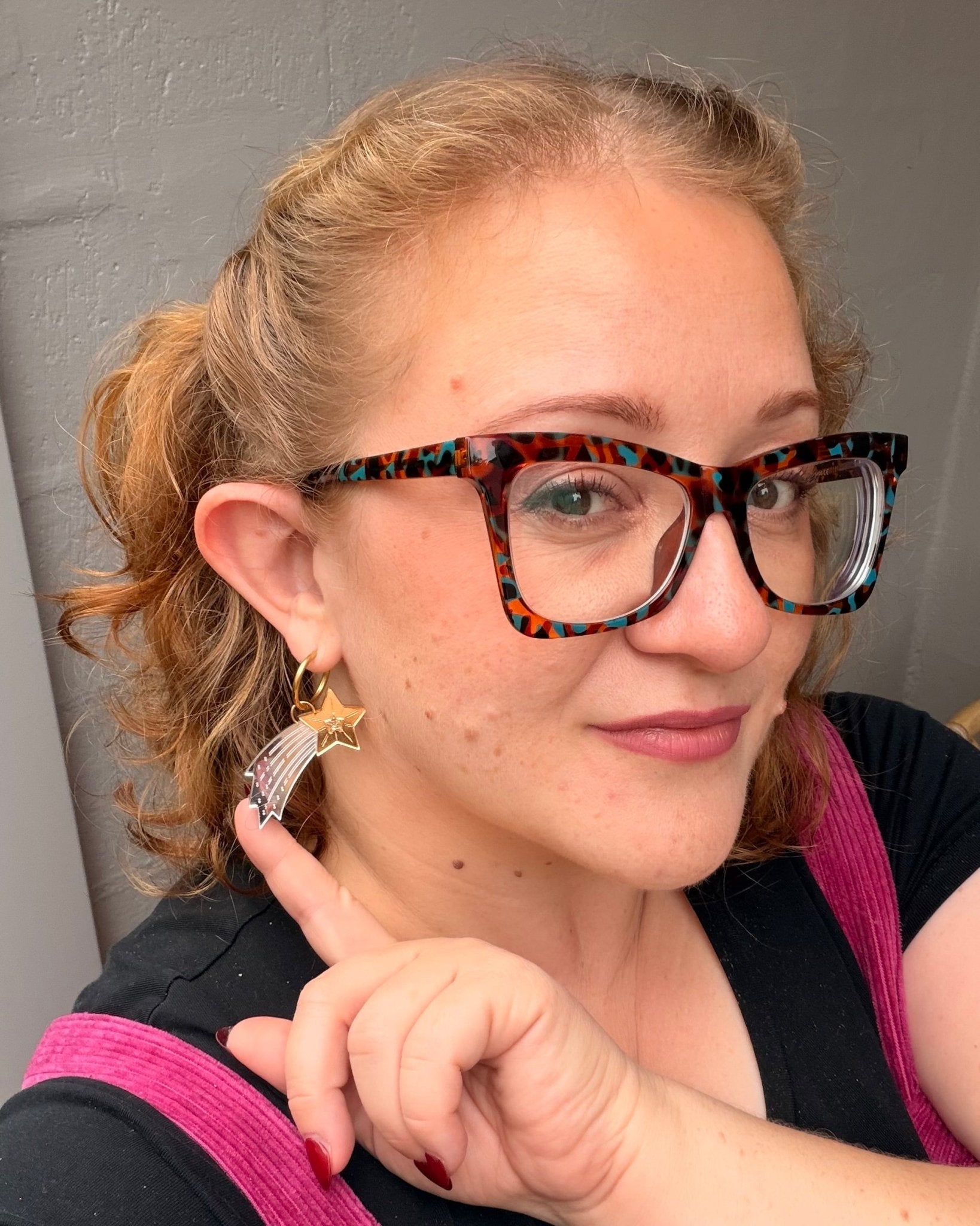 Shooting Star Hoops - Foxx & Ginger