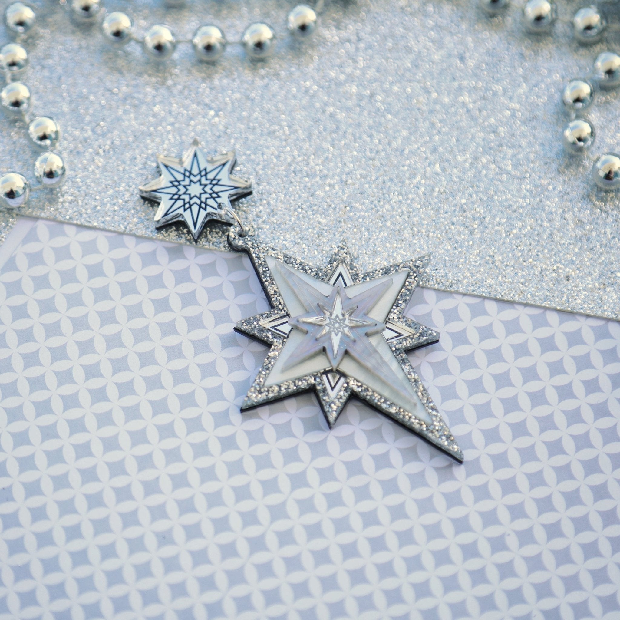 Star Light, Star Bright Statement Earring - Foxx & Ginger